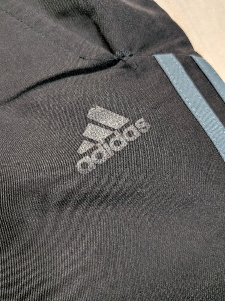 Adidas Track Pants Black 3 Stripes Streetwear Joggers image 2